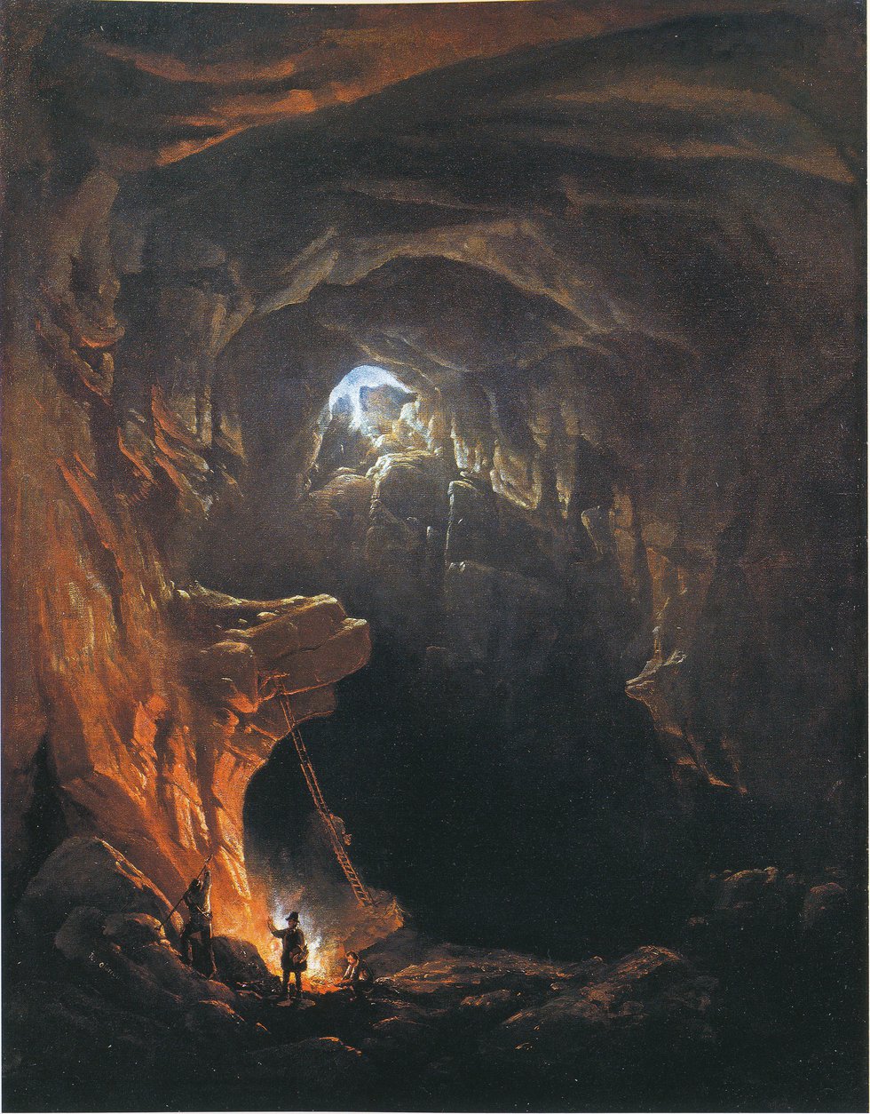 Historic Paintings of Mammoth Cave Nature s Underground Art